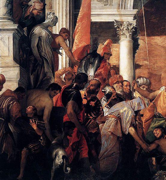 Paolo Veronese Martyrdom of Saint Sebastian, Detail Sweden oil painting art